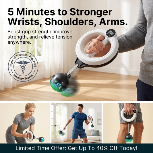 Orbeo 360° Smart Arm & Shoulder Trainer - Toner Arms, Looser Shoulders